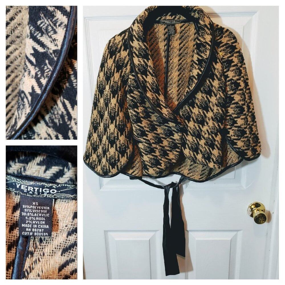 Vertigo Paris Wrap Jacket EUC Sz XS